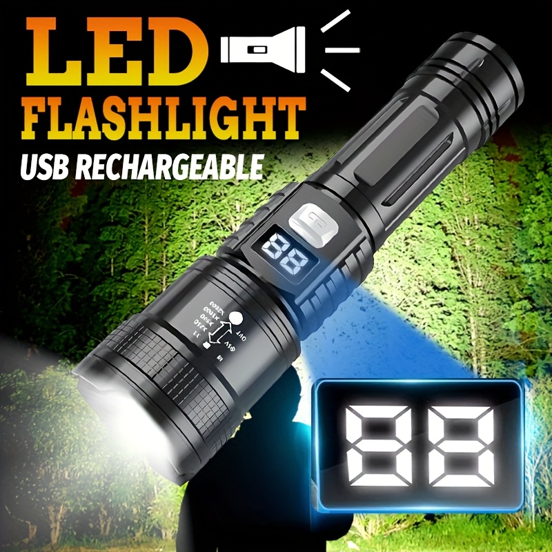 Outdoor Power Works - Lampe de poche tactique LED haute