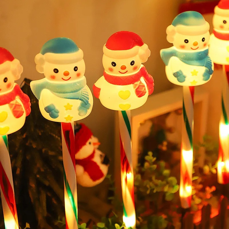 Outdoor Power For Xmas Lights - Lampe LED solaire d'extérieur en forme