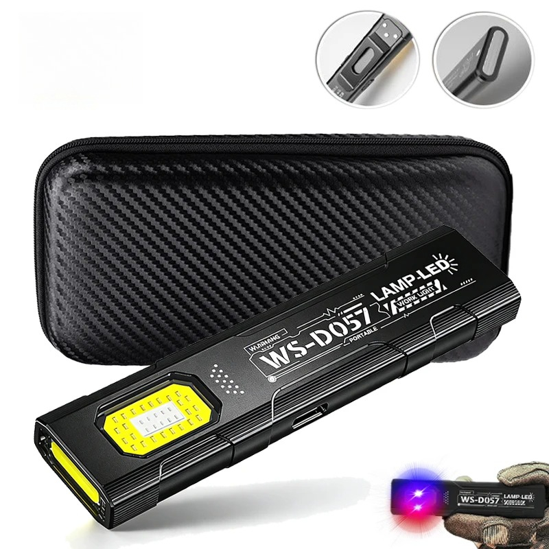 Outdoor Power Usb - Lampe torche LED porte-clés rechargeable USB-C,