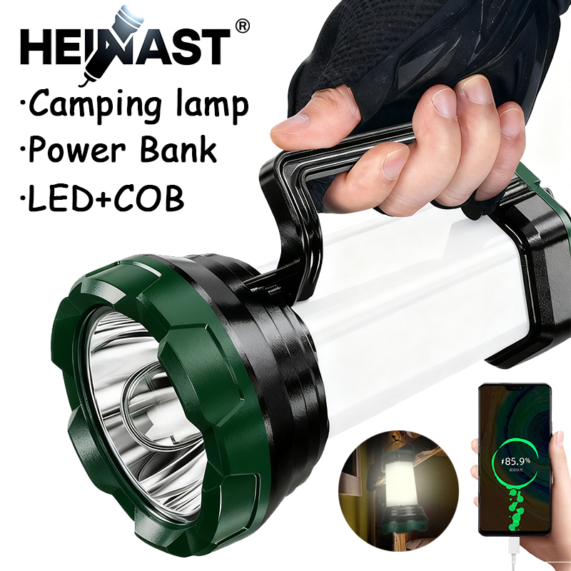 Outdoor Powerbank - Lampe de poche LED puissante et