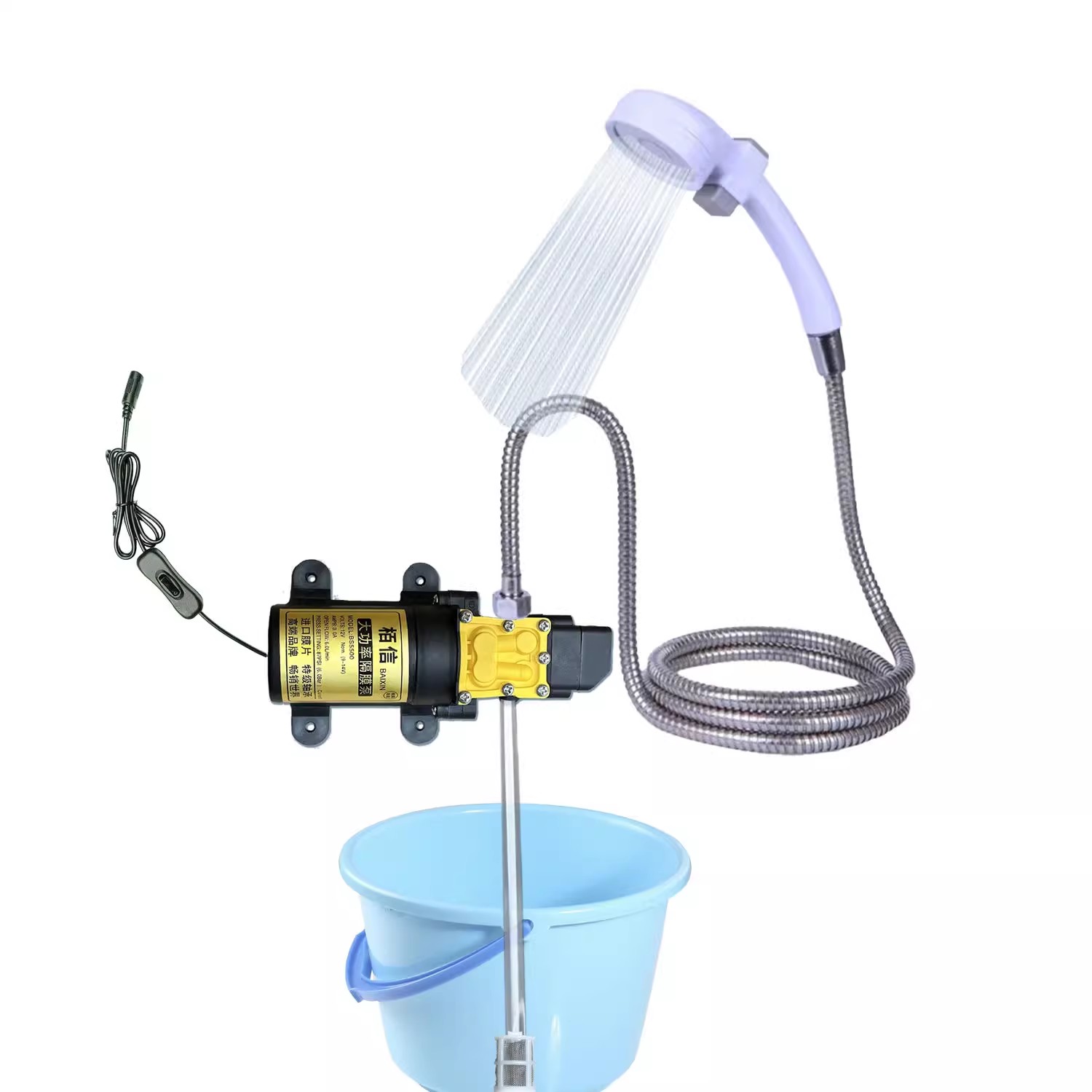 Outdoor Power Usa - Pompe à membrane auto-amorçante 12V pour