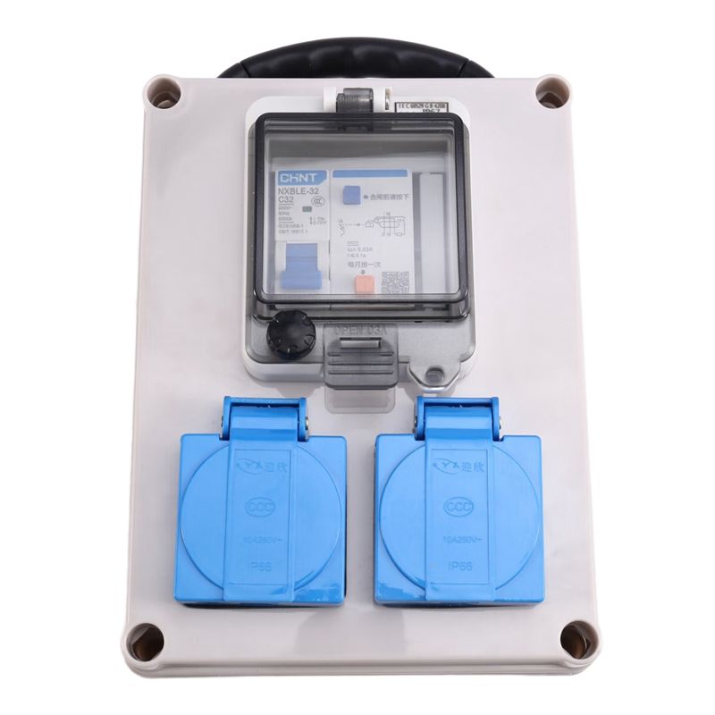 Outdoor Power Distributors - AA94-Boîte de distribution électrique murale portable