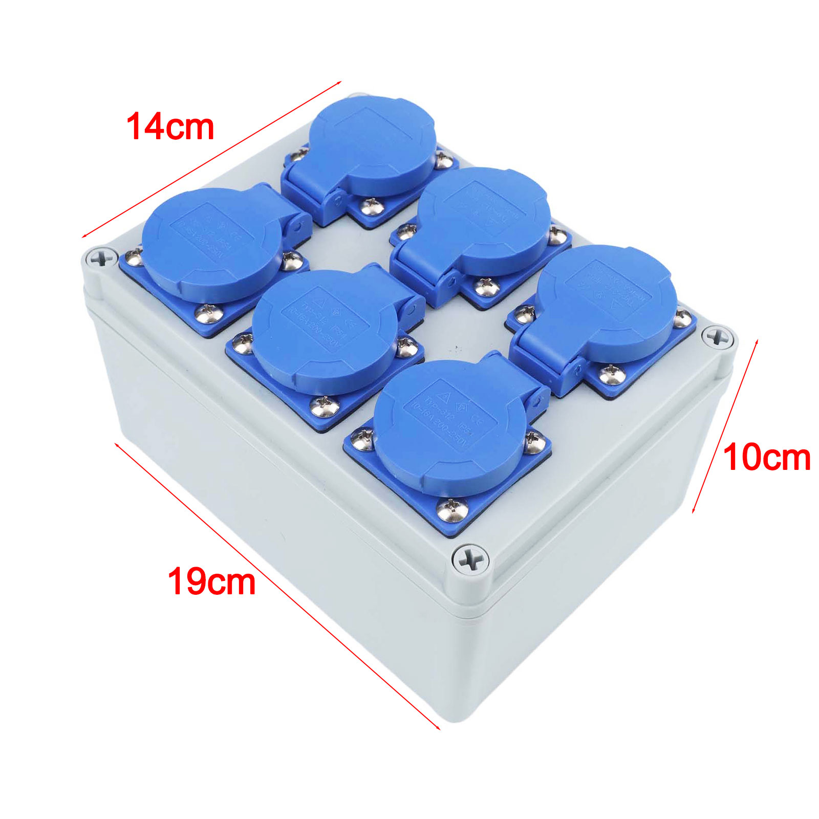Outdoor Power Distributors - Prises extérieures boîte d'alimentation industrielle distributeur