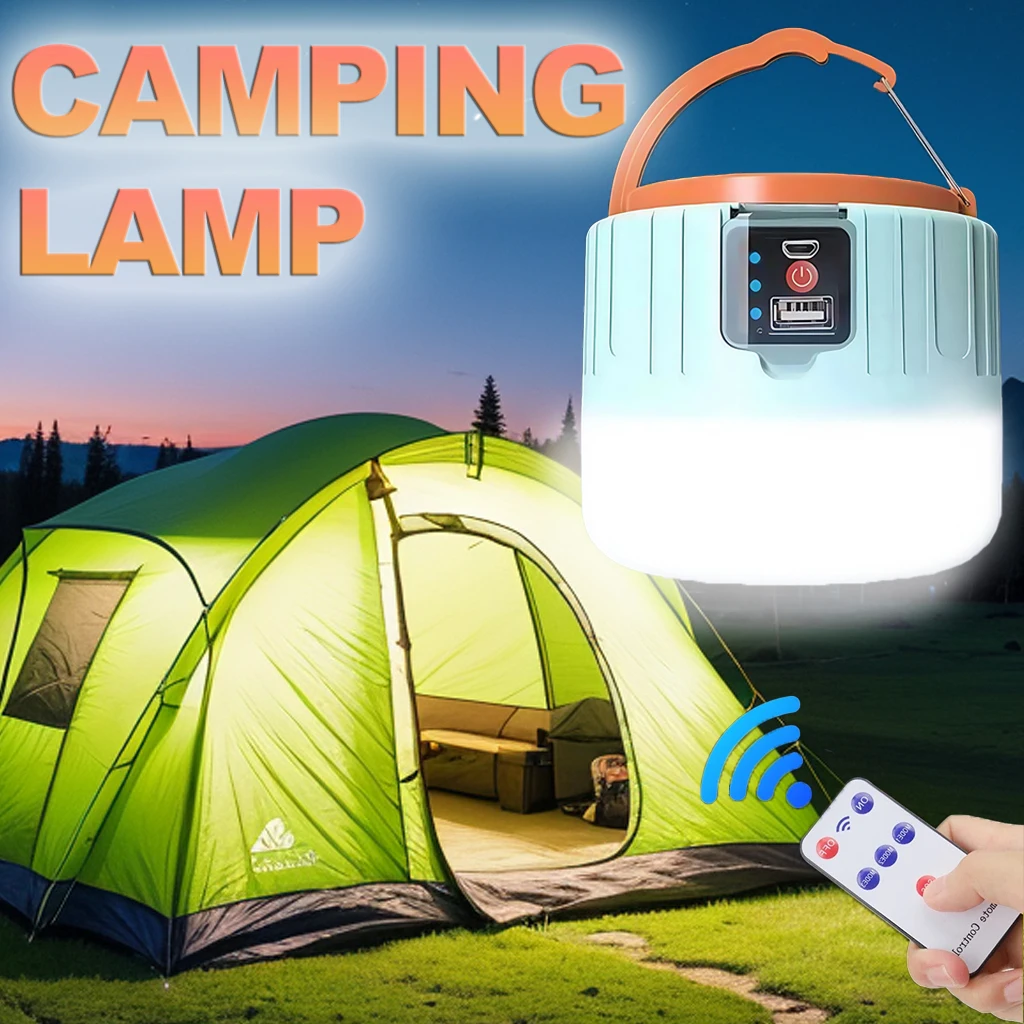 Outdoor Power Works - Lanterne solaire de Camping LED Rechargeable,