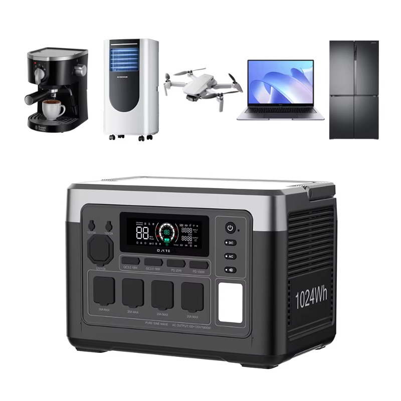 Outdoor Power Usa - Générateur solaire silencieux portable 1800W 1024Wh