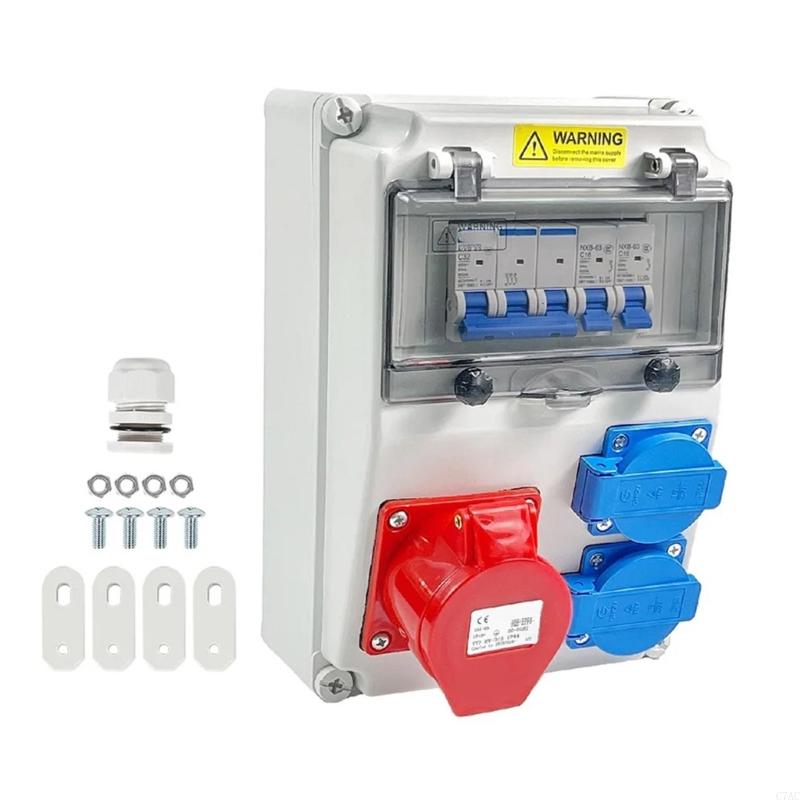 Outdoor Power Distributors - Boîte prise électrique murale avec prise,