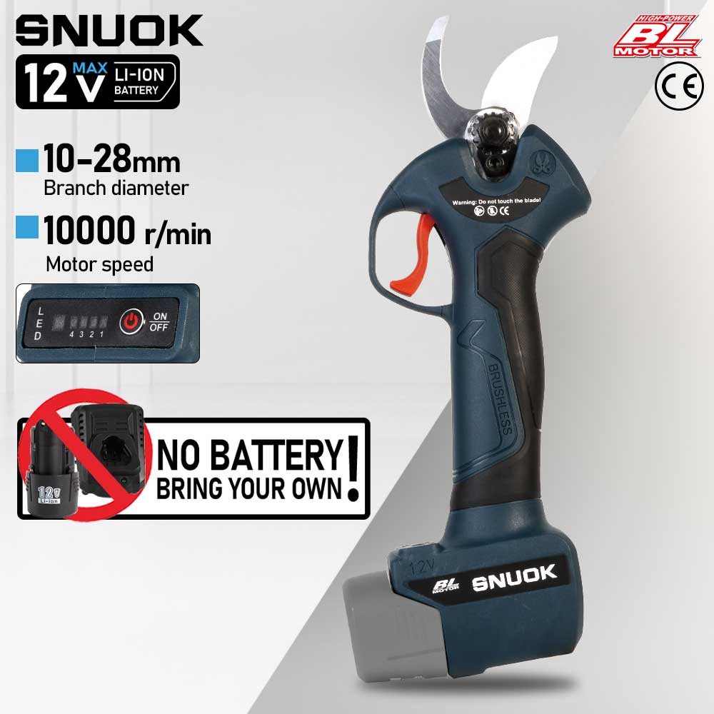 Outdoor Power Wash - SNUOK Cisailles électriques sans balais 12V