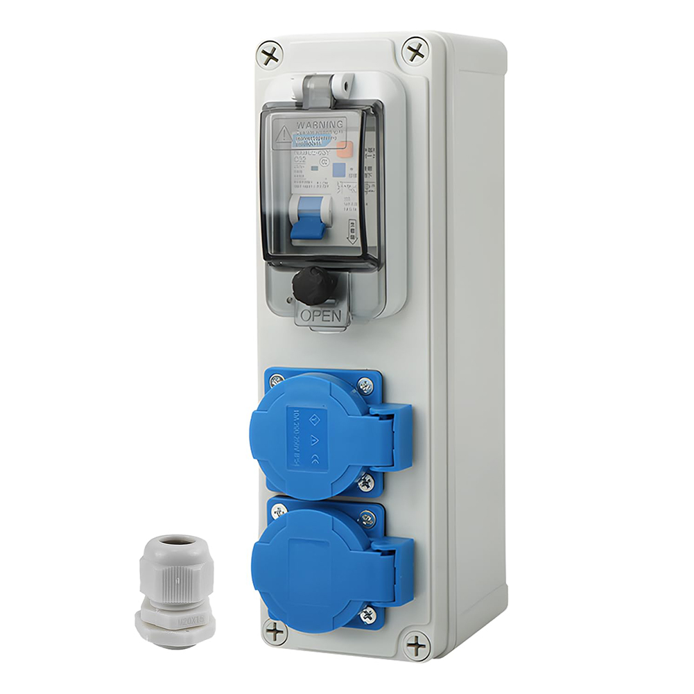 Outdoor Power Distributors - Distributeur d'énergie 16A 250V avec prise