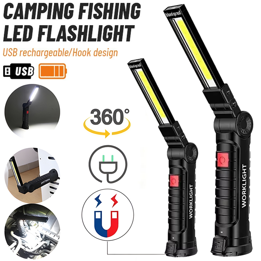 Outdoor Power Usb - Lampe de poche LED COB, torche