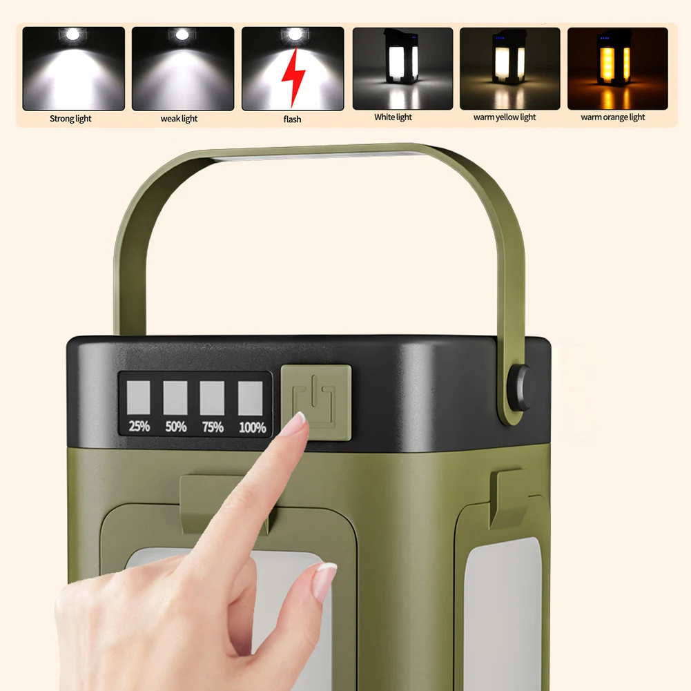 Lampe solaire portable de camp - Outdoor Powerbank avis et prix
