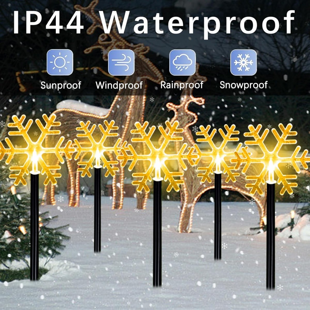 Lumières de chemin de noël éta - Outdoor Power For Xmas Lights avis et prix