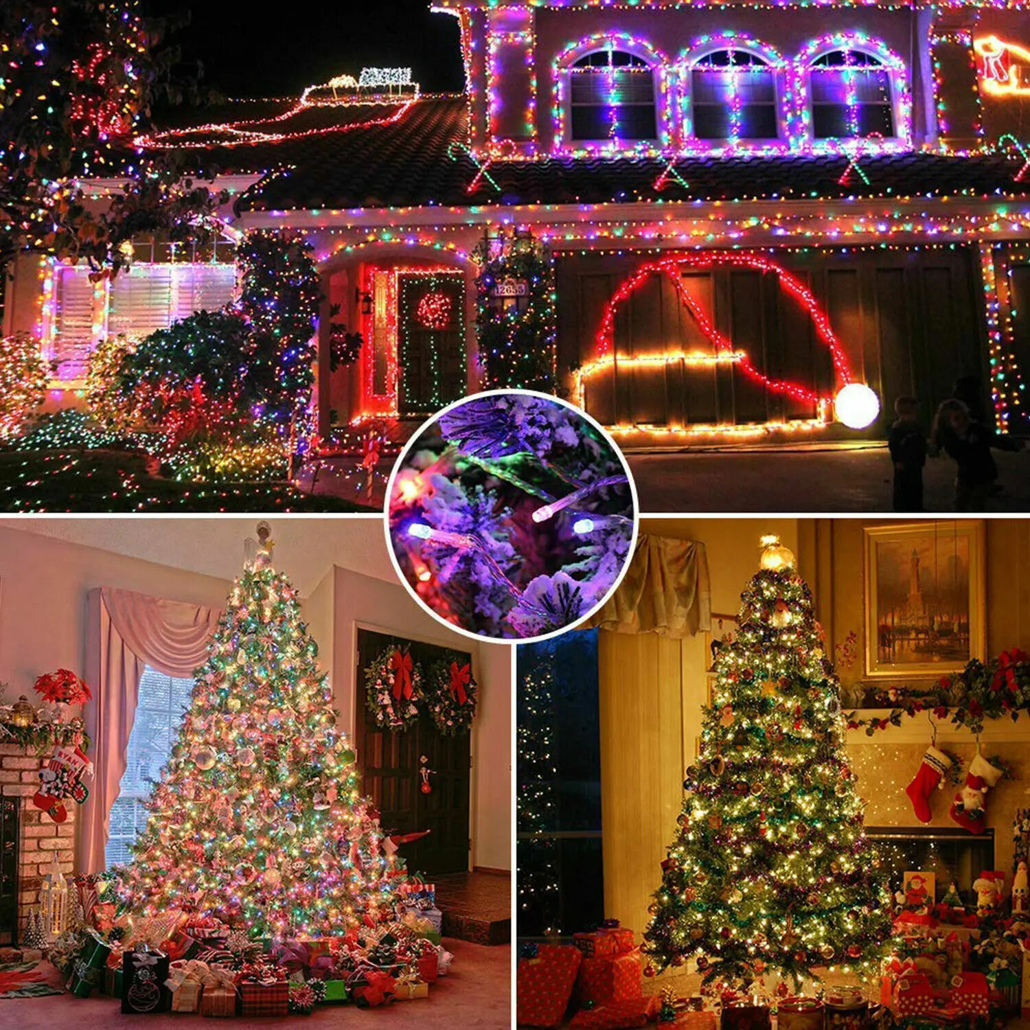 Guirlande solaire LED 5M-32M,  - Outdoor Power For Xmas Lights avis et prix