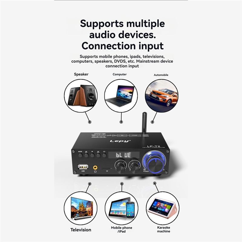 Lepy LP-T2 amplificateur Audio - Outdoor Power Amplifier avis et prix