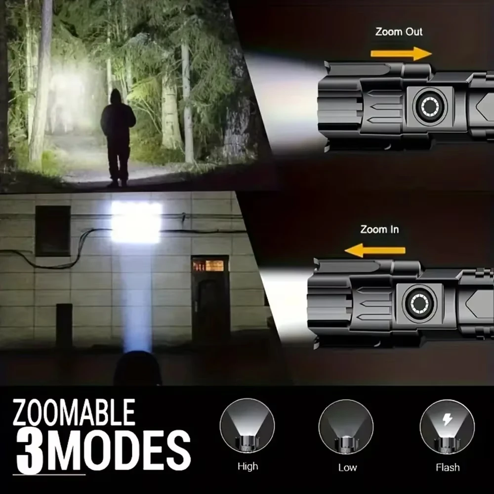 Lampe torche LED tactique 2000 - Outdoor Power Usb avis et prix