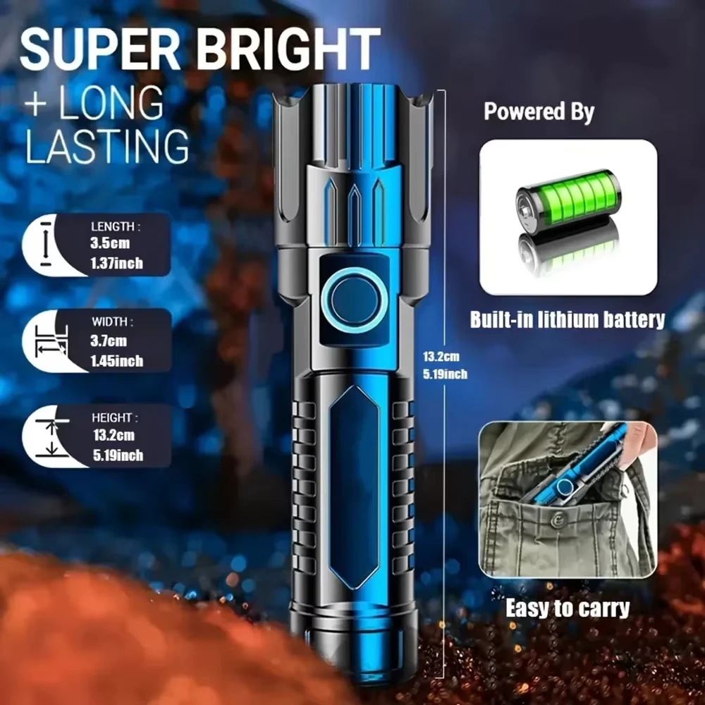 Lampe torche LED tactique 2000 - Outdoor Power Usb avis et prix