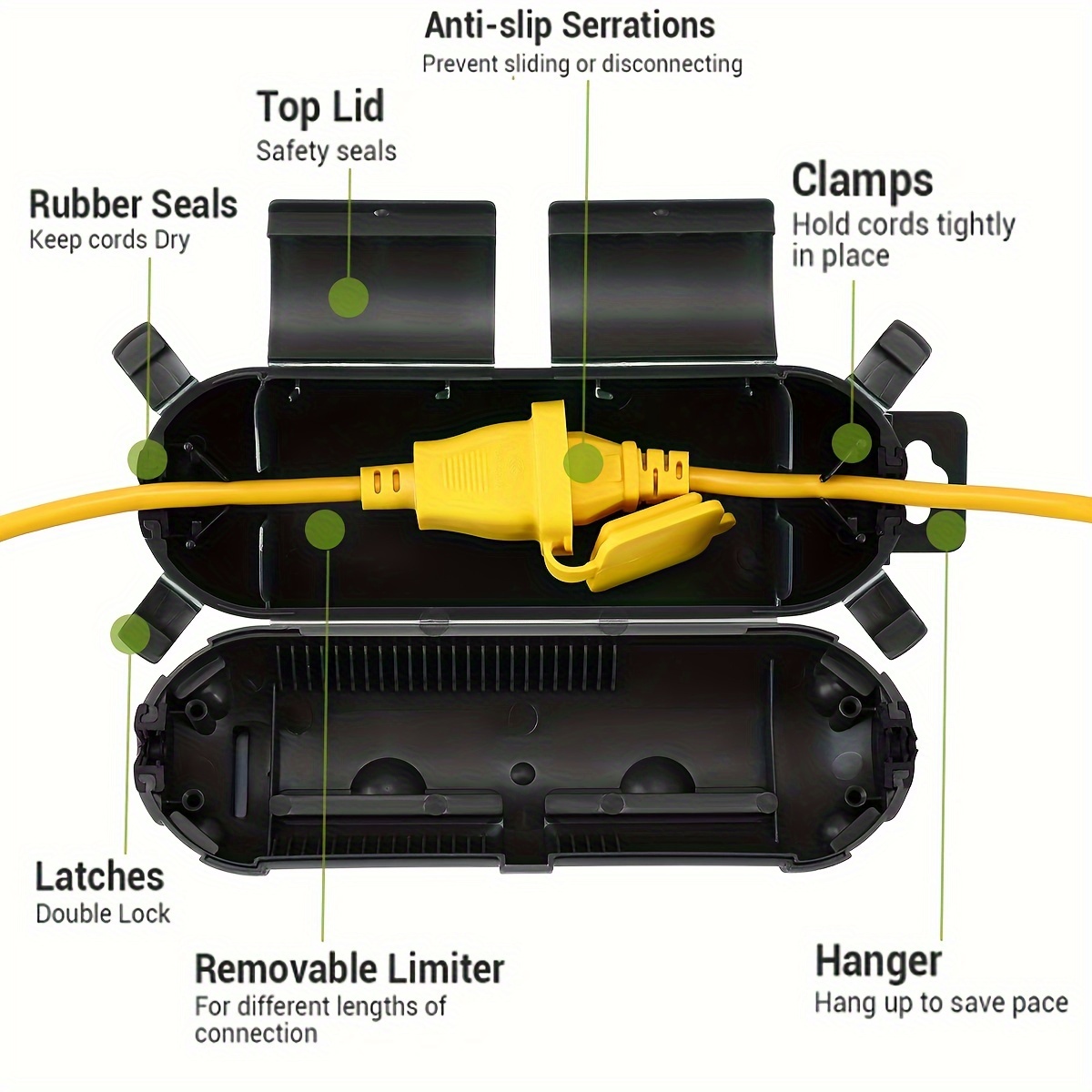 Couvercle de sécurité de prote - Extension Cord Outdoor avis et prix
