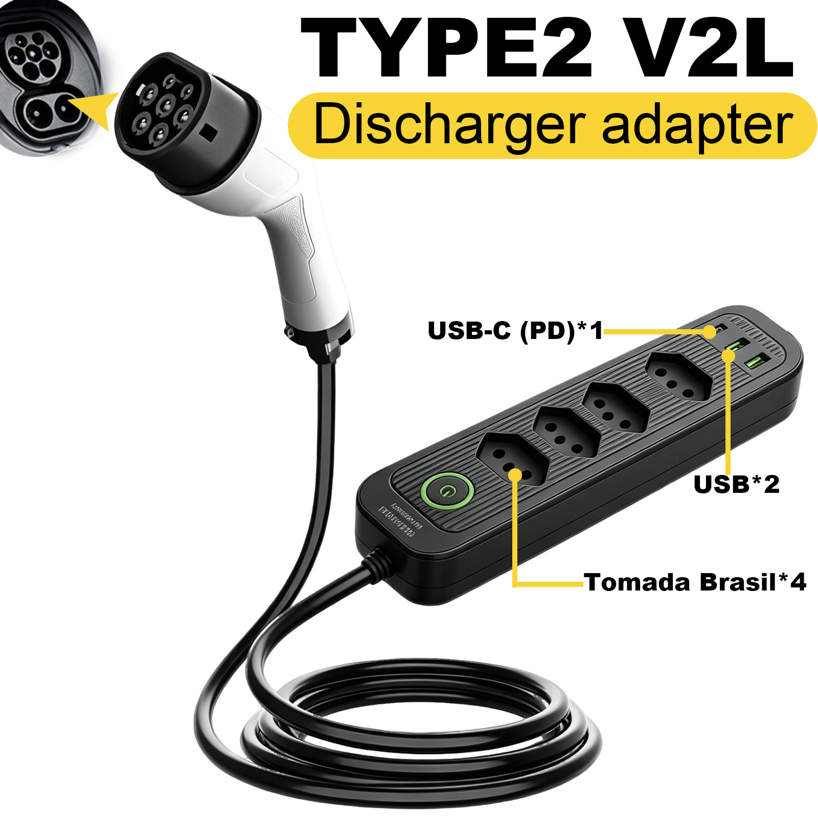 Adaptateur de décharge Type 2  - Outdoor Power Wash avis et prix