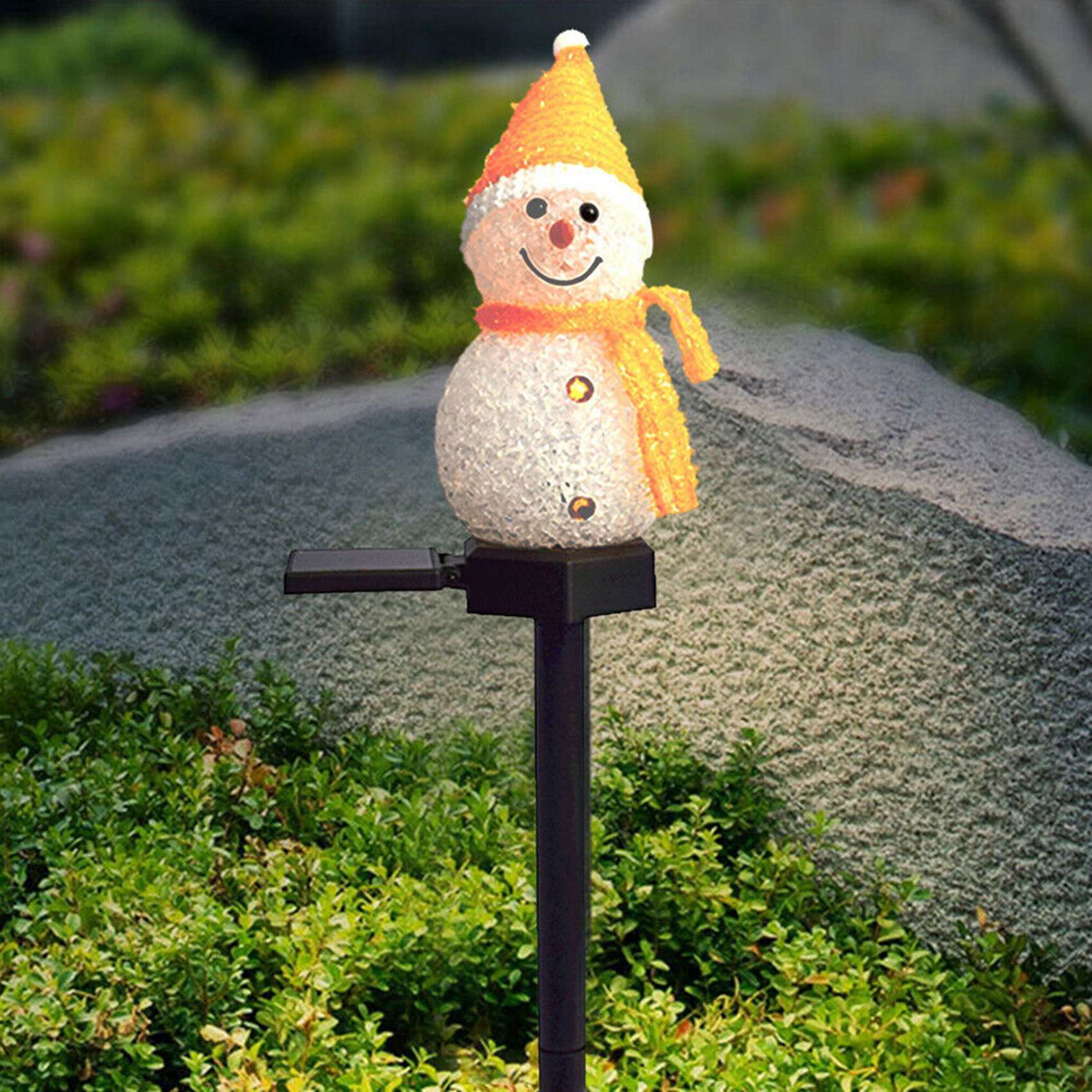 ABAH-Snowman Lampes solaires d - Outdoor Power For Xmas Lights avis et prix