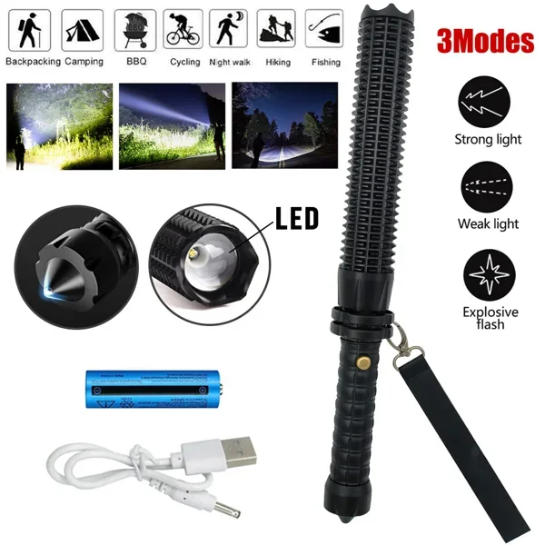 Lampe de poche LED rechargeabl - Outdoor Power Usb avis et prix