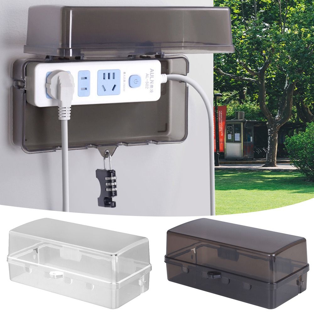 Boîtier de protection en plast - Outdoor Power Strip With Cover avis et prix