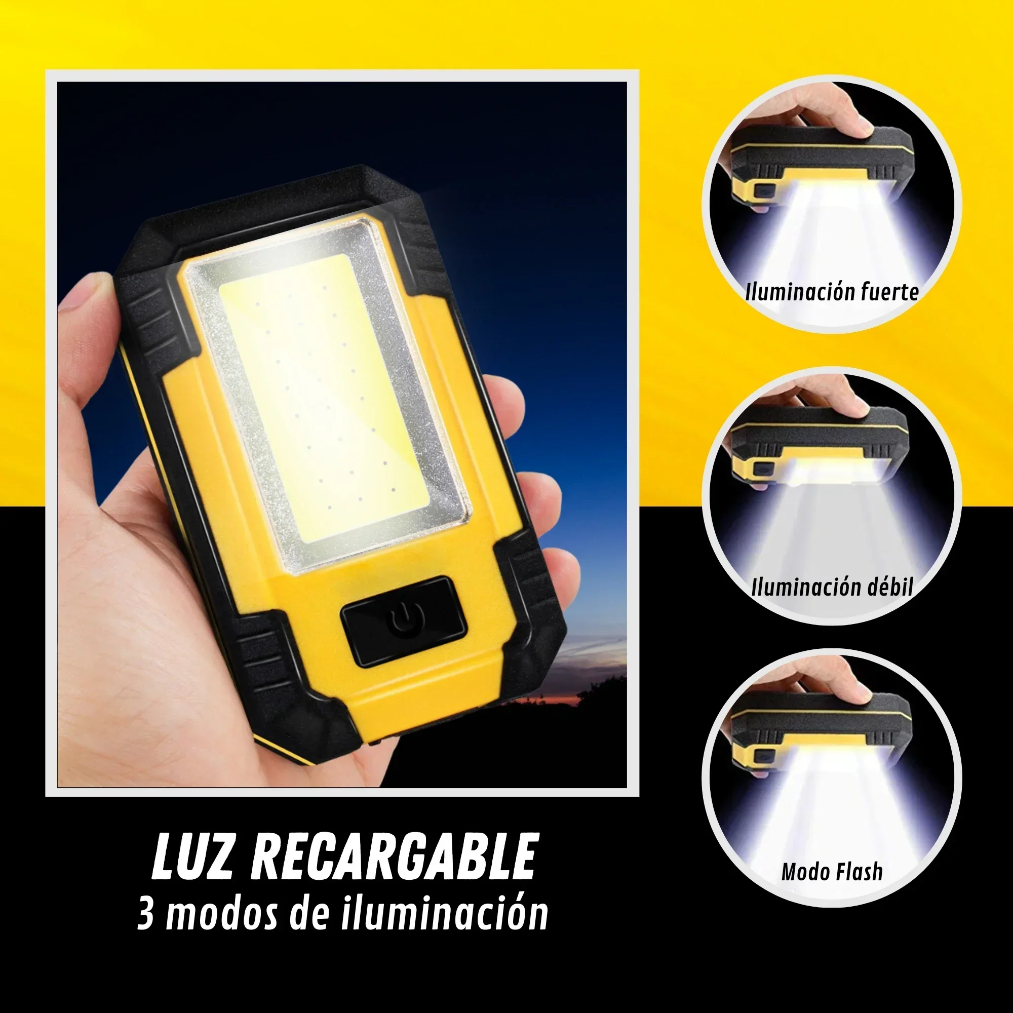 Lampe de travail rechargeable  - Outdoor Power Works avis et prix