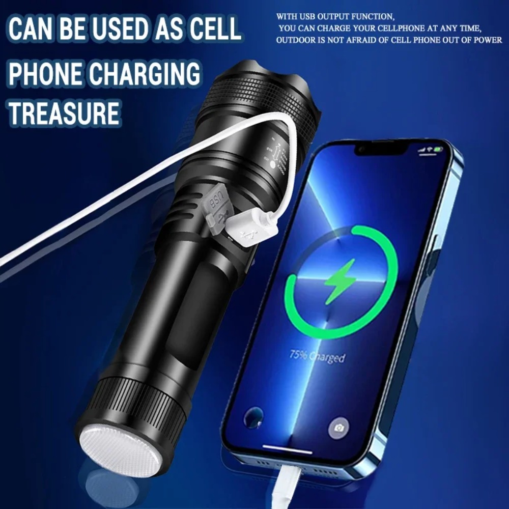 Lampe de poche LED puissante,  - Outdoor Power Usb avis et prix