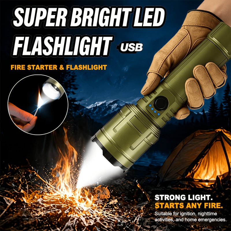 Lampe torche, briquet et batte - Outdoor Powerbank avis et prix