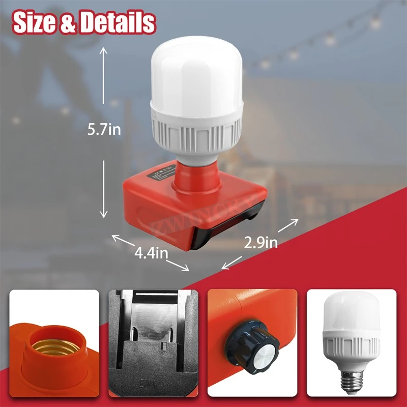 Lampe à outils portable adapté - Outdoor Power Works avis et prix