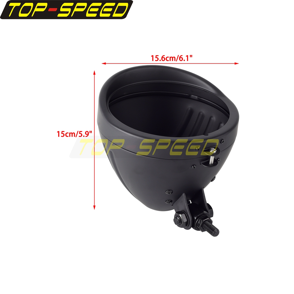 Boîtier de phare de moto noir/ - Outdoor Power Usa avis et prix