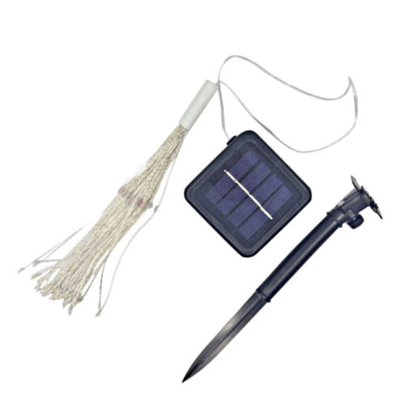 Lampe solaire à 120 ou 200 Led - Outdoor Power For Xmas Lights avis et prix