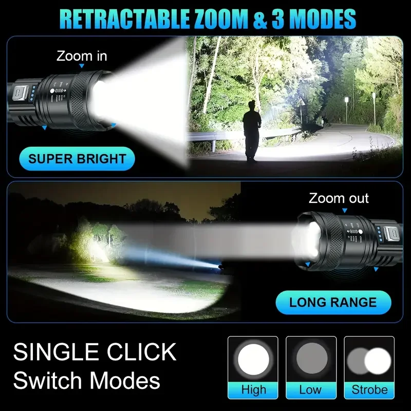 Lampe de poche tactique LED 20 - Outdoor Powerbank avis et prix