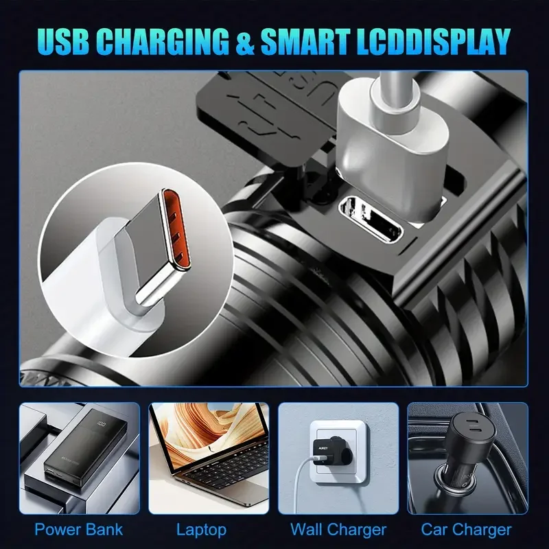 Lampe de poche tactique LED 20 - Outdoor Powerbank avis et prix
