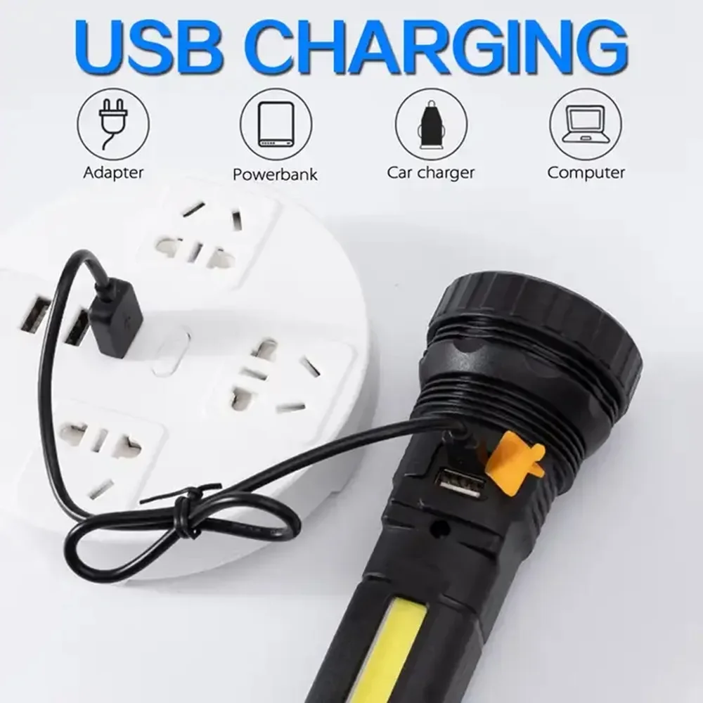 Lampe torche solaire LED multi - Outdoor Powerbank avis et prix