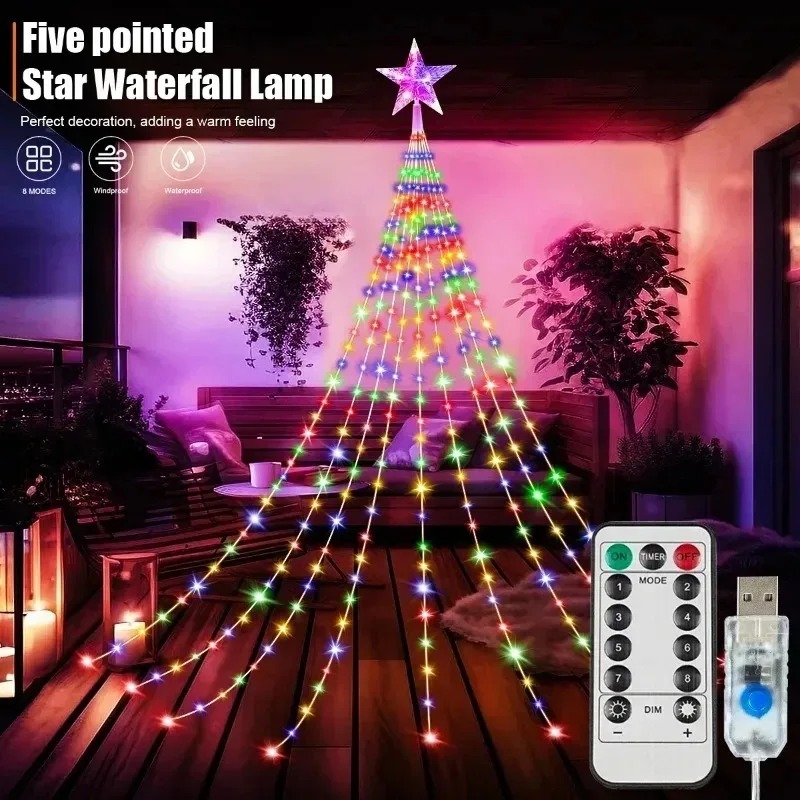 Guirlande lumineuse USB 200 LE - Outdoor Power For Xmas Lights avis et prix