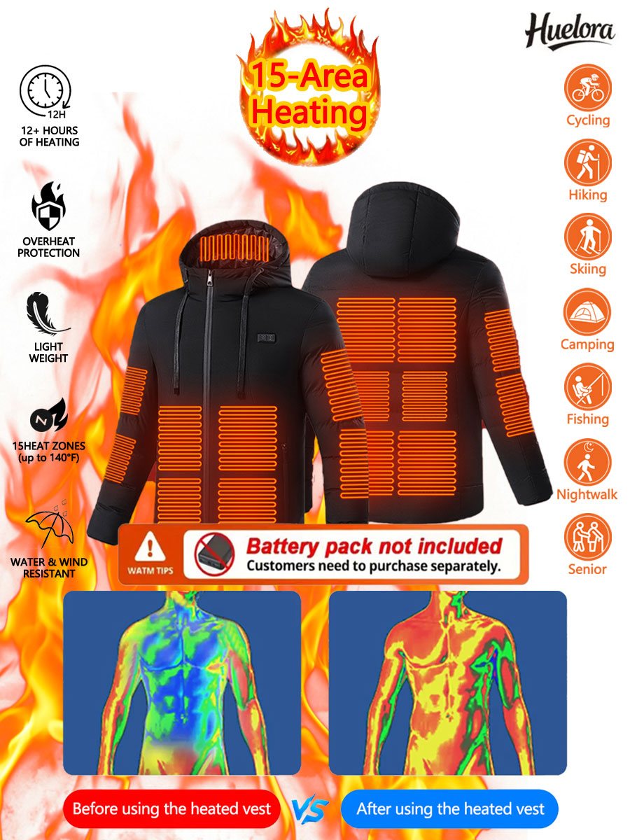 Huelora 11 zone veste chauffan - Outdoor Power Works avis et prix
