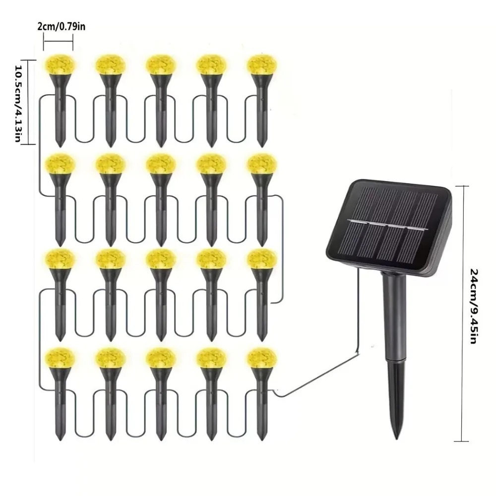 Guirlande lumineuse solaire 5M - Outdoor Power For Xmas Lights avis et prix