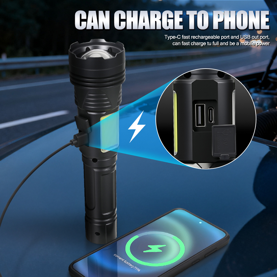 Lampe torche LED puissante à m - Outdoor Power Works avis et prix